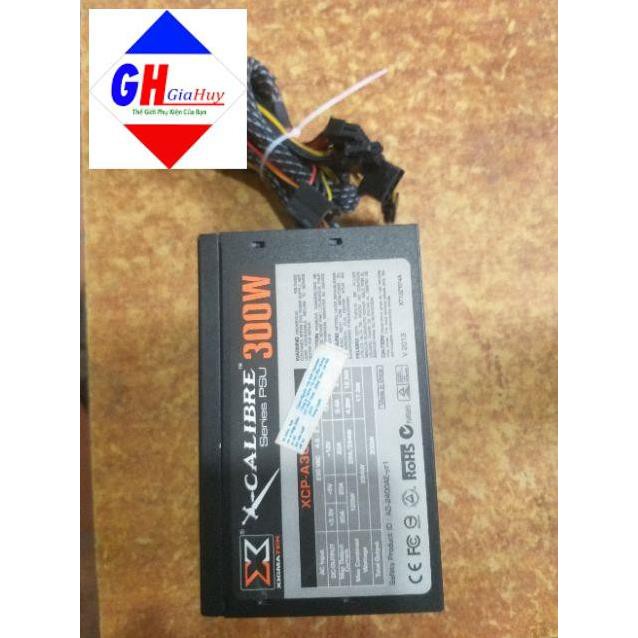 Nguồn máy tính 300w dây dài có nguồn phụ 6 pin