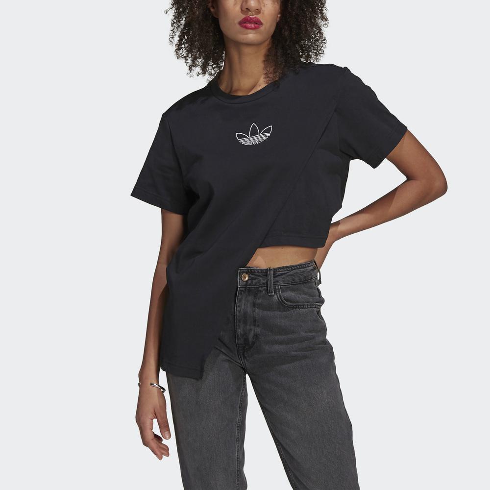 adidas ORIGINALS T-Shirt Nữ Màu đen GN3160 | BigBuy360 - bigbuy360.vn