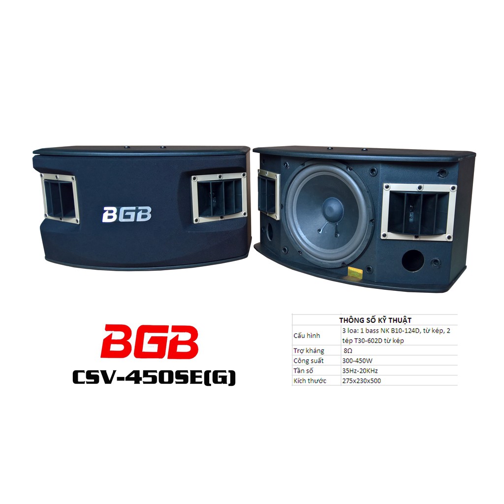 Loa karaoke BGB CSV-450SE(G)