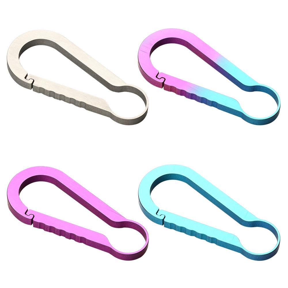 Móc Khóa Mini Bằng Titan Bền Bỉ Sáng Tạo