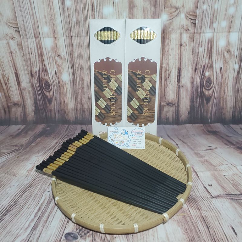 Đũa Đen Hoàng Gia Mạ Vàng, Mạ Bạc