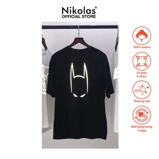 Áo unisex nikolas 100% cotton batman phản quang