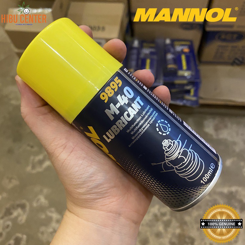 Dầu Bôi Trơn, Chống Gỉ, Bảo Vệ Kim Loại, Đa Năng MANNOL 9895 | 9898 | 9892 | 9899 M-40 Lubricant, Hàng Đức Chính Hãng