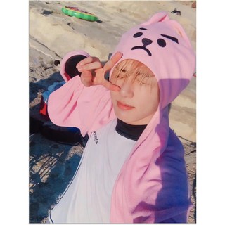 Hooded Blanket Cooky Tata Chimmy Shooky Koya Rj Mang (Khăn đi biển)