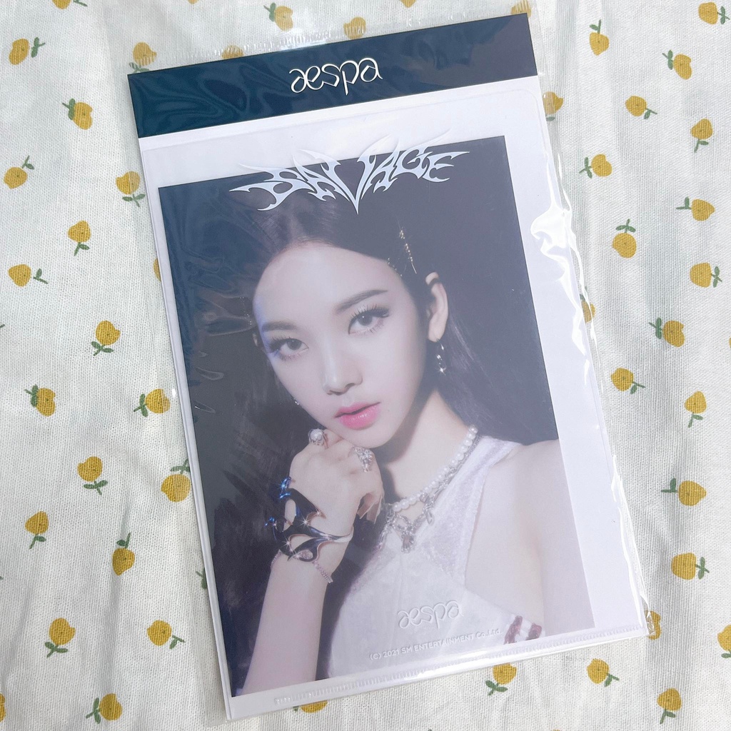 Ảnh lưu niệm Savage - AESPA chính hãng