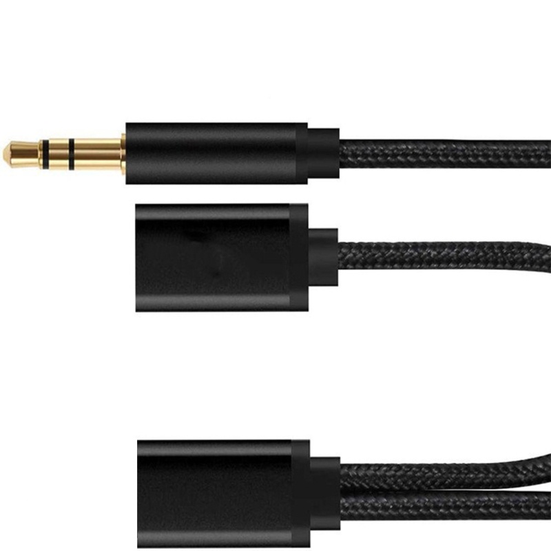 Cáp Sạc Lightning-to 3 5mm 2 Trong 1 Đa Dụng Chất Lượng Cao