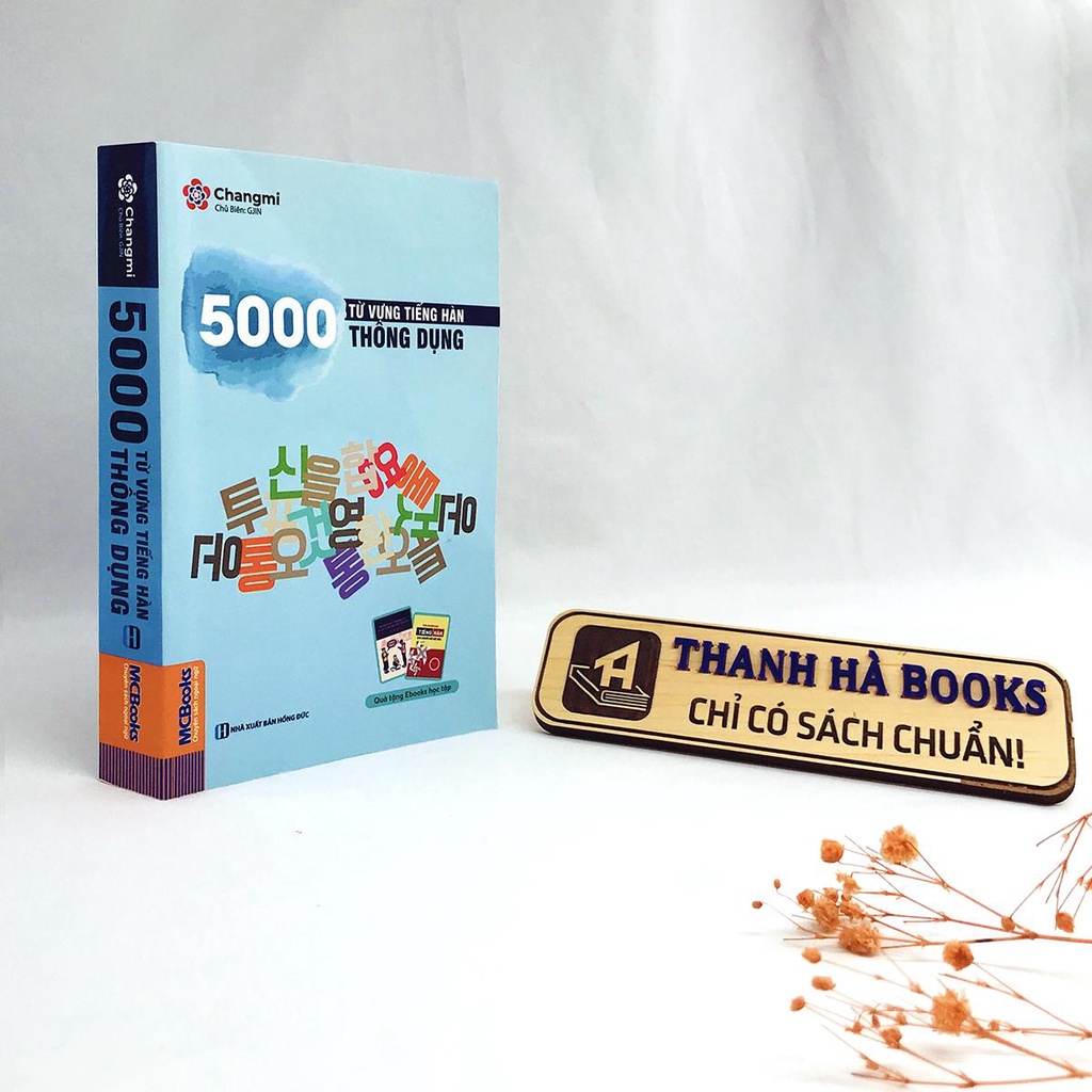 Sách - 5000 Từ Vựng Tiếng Hàn Thông Dụng (Tái bản 2021)