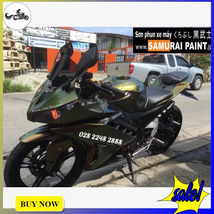 Sơn samurai K4/T808**** bảng màu sơn 3d Khameleon