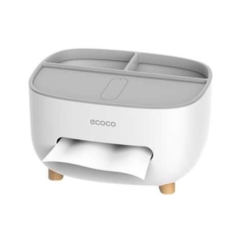 Hộp đựng giấy ăn để bàn ECOCO cao cấp đa năng, gọn gàng tiện dụng - QM.DNE2009