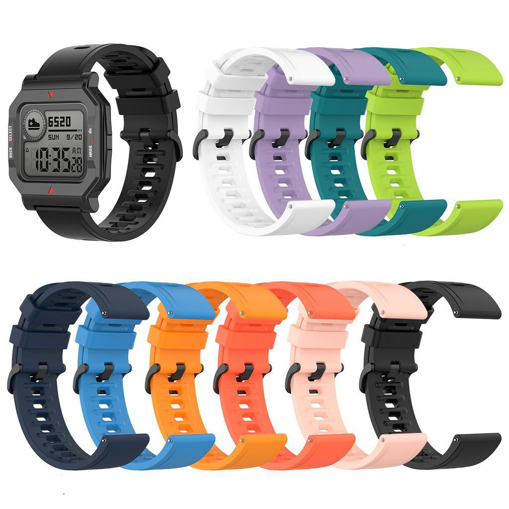 Dây đeo silicone cho đồng hồ thông minh Huami Amazfit Neo