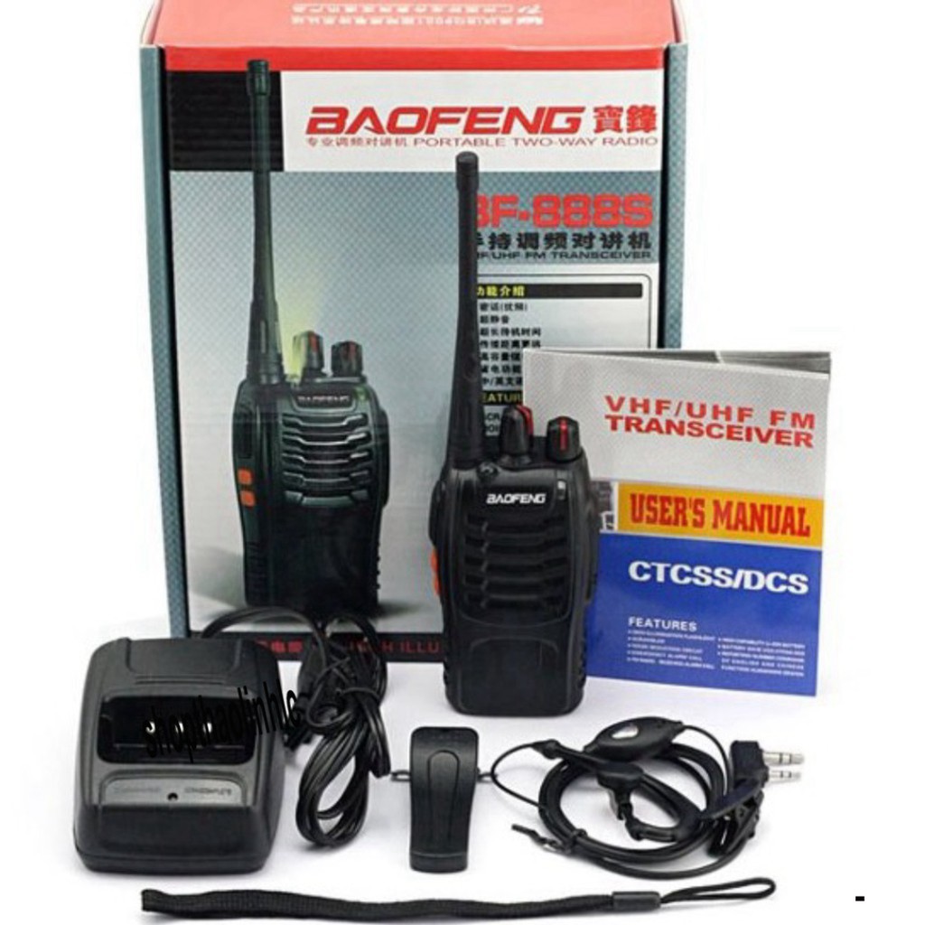 [CHÍNH HÃNG-2 MÁY] BỘ ĐÀM xịn BAOFENG BF888s [HÀNG CAO CẤP]