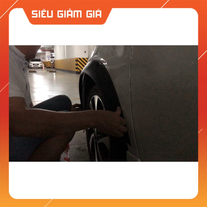Bộ  Vè cua lốp tấm chắn ốp lốp cho ô tô xe hơi xe mui kín, SUV, xe địa hình Hàng Cao Cấp
