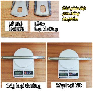 Lưỡi cưa sắt các loại dùng lắp vào khung cưa hoặc dùng cưa trực tiếp