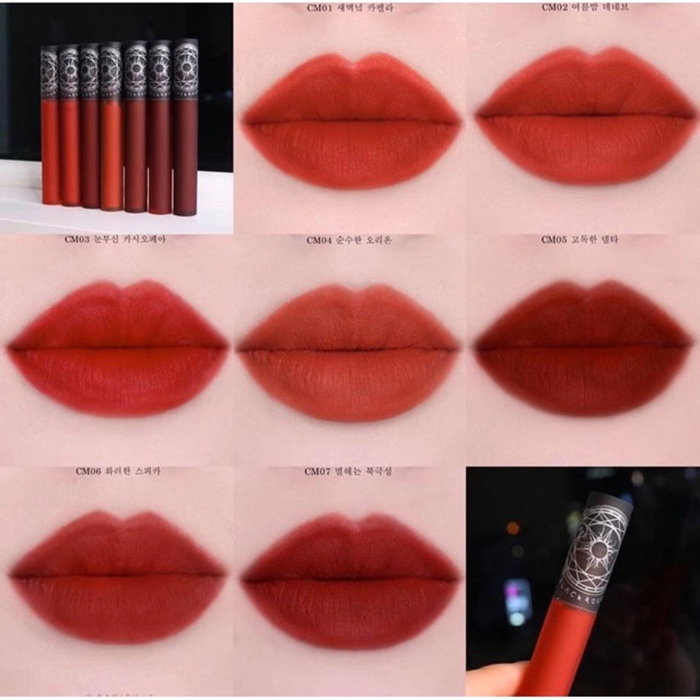 Son kem lì Black Rouge Cream Matte Rouge 2020 CM01 CM02 CM03 CM04 CM05 CM06 CM07 | BigBuy360 - bigbuy360.vn