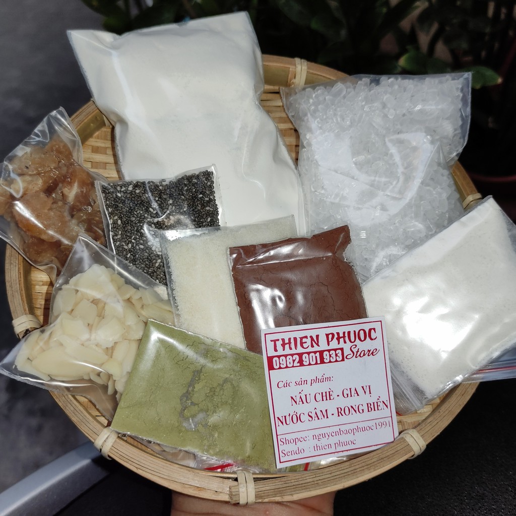 Chè khúc bạch - 12 nguyên liệu tự chọn cho món chè ngon (có hướng dẫn nấu ở phần mô tả)