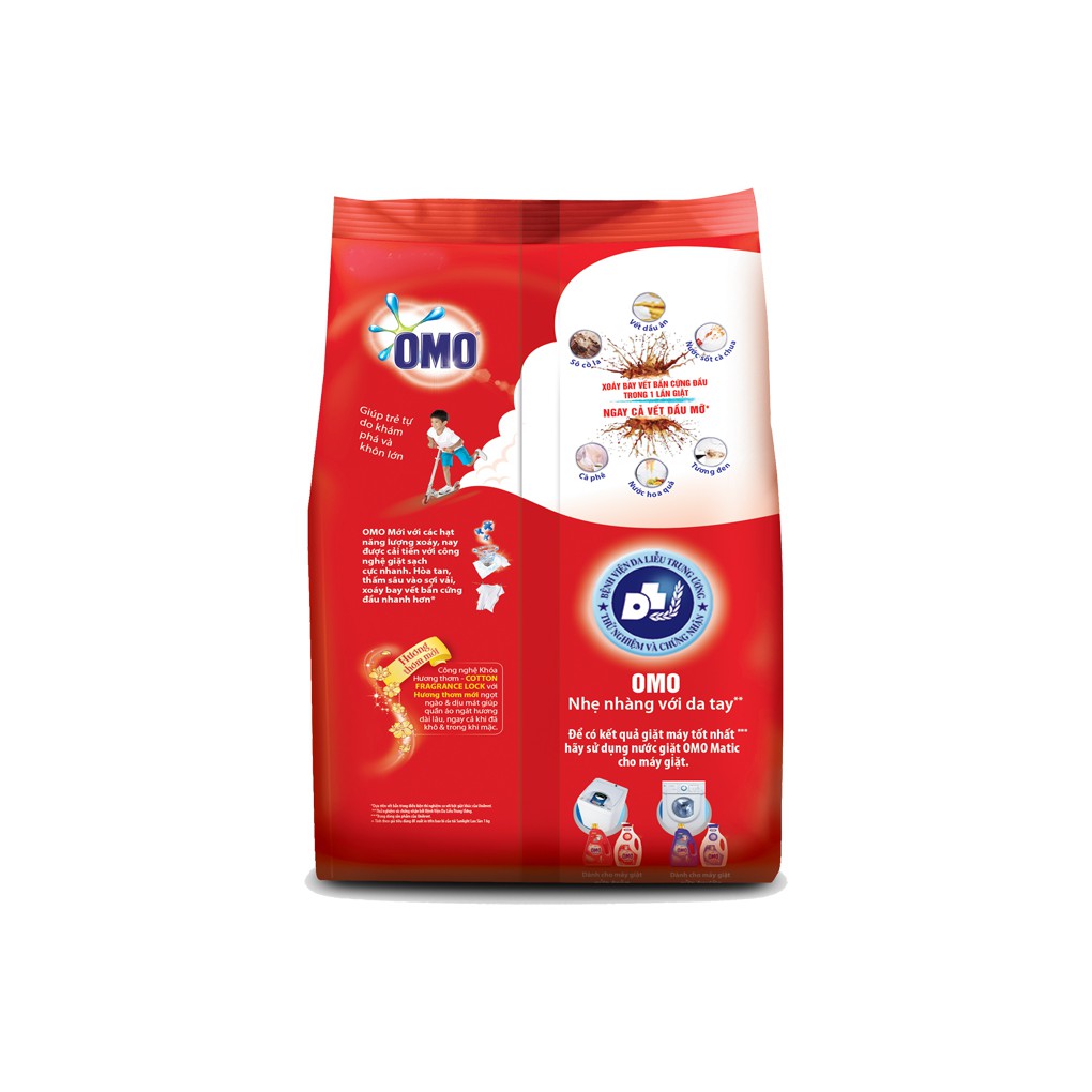 Bột giặt OMO Sạch cực nhanh 6kg