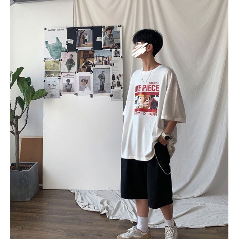 ÁO THUN, ÁO PHÔNG TAY LỠ UNISEX ONEPIECE LUFFY, đủ size M L XL m12 | BigBuy360 - bigbuy360.vn