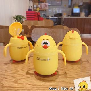 Bình nước giữ nhiệt cao cấp hình gà con đáng yêu