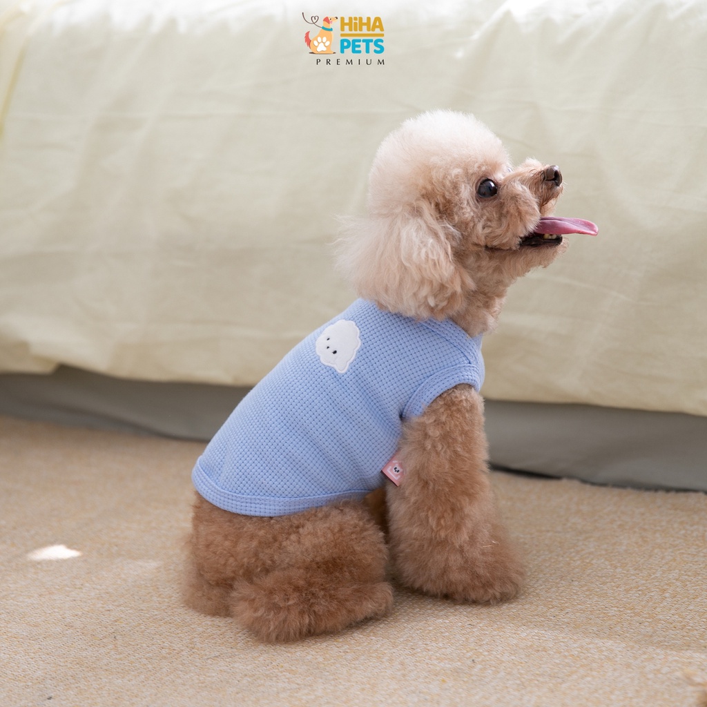 Áo Thun Cho Cún Mèo Thun Cotton Cao Cấp Nhất Hàn Quốc Quần Áo Thú Cưng Thời Trang Form Đẹp Hihapet.