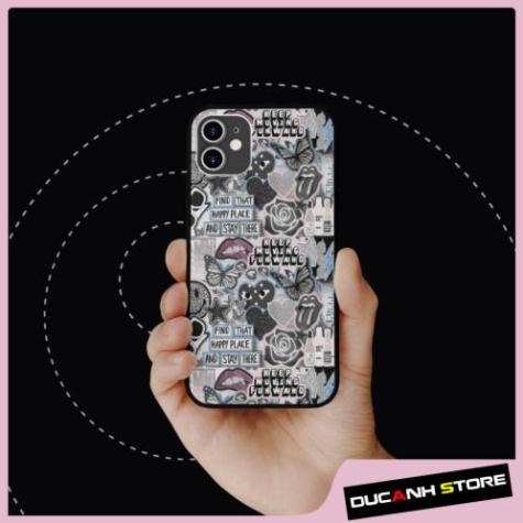 Ốp Lưng SAMSUNG hình Tìm Nơi Hạnh Phúc Và Ở Lại Đó collage viền vuông  cho các dòng iPhone PAP20210942