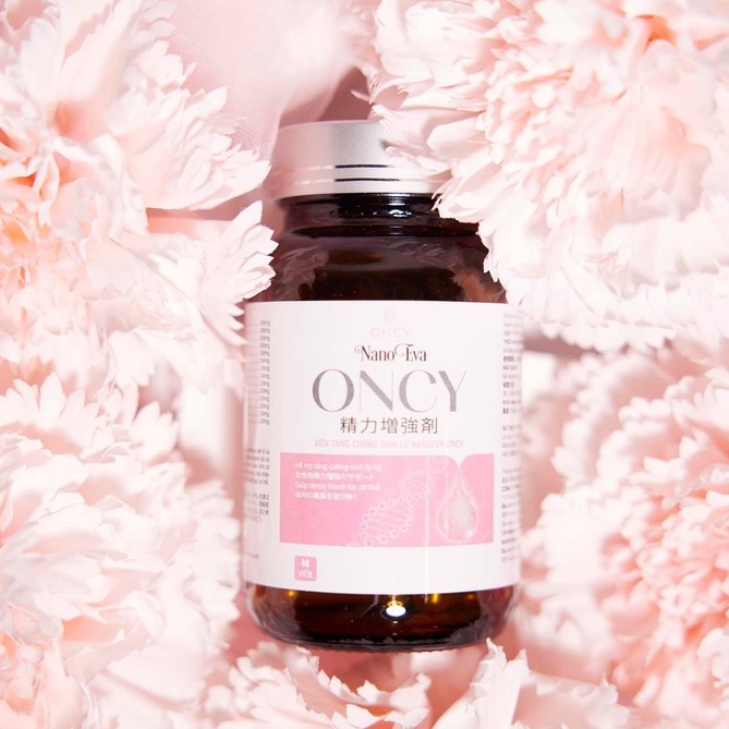 Viên Tăng Cường Sinh Lý Nữ Nanoeva Oncy , Giúp Detox Thanh Lọc Cơ Thể 40 Viên