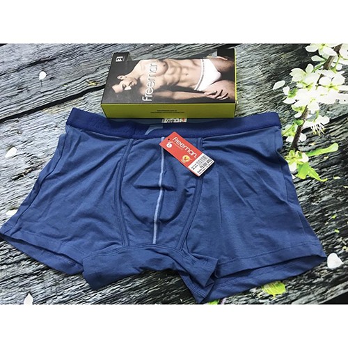 Quần BOXER nam cotton cao cấp siêu mịn, co giãn thoải mái Freeman 6516 –