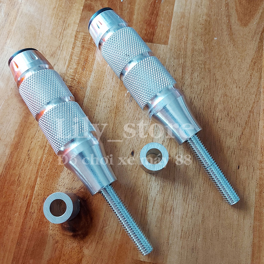 Gù chống đổ sau chống ngã xe kiêm gác chân gắn exciter winner airblade và các dòng xe khác giá 1 cặp