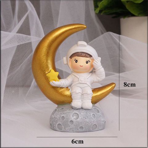 [SIÊU RẺ❤️] – Tượng Phi Hành Gia (1 Cặp) - Trang trí bánh sinh nhật bánh kem