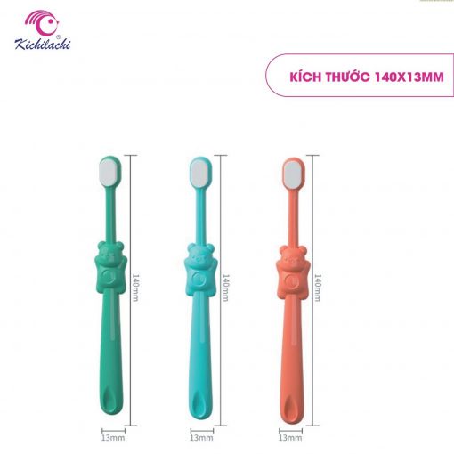 Bàn Chải Đánh Răng Kichilachi Kichi Soft Siêu Mềm Mịn Cho Bé