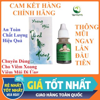 Viêm Xoang Viêm Mũi Dị Ứng - Xoang Mũi Thanh Mộc Hương [ Cam Kết Hàng Chính Hãng 100% - Mẫu Mới Nhất ]