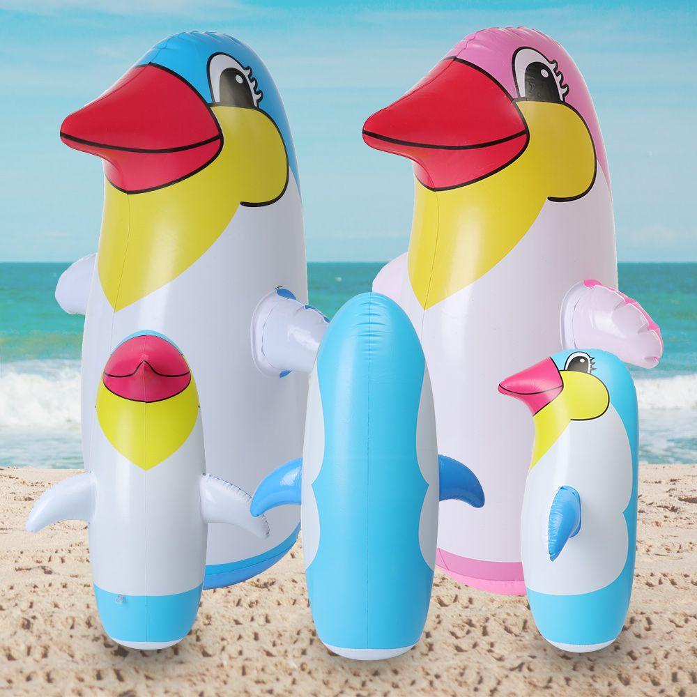 Bộ 2 Bể bơi Bơm Hơi Hình Chim Cánh Cụt Hoạt Hình 36cm / 45cm / 70cm