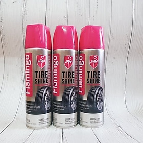 Chai Xịt Bóng Lốp Xe Phục Hồi Và Làm Sáng Lốp Xe Ô Tô Thương Hiệu Flamigo - CARZONE