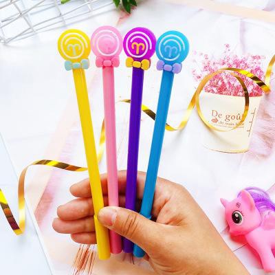 bút kẹo mút lollipop D20 bút hoạt hình bút dễ thương bút kute viết gel