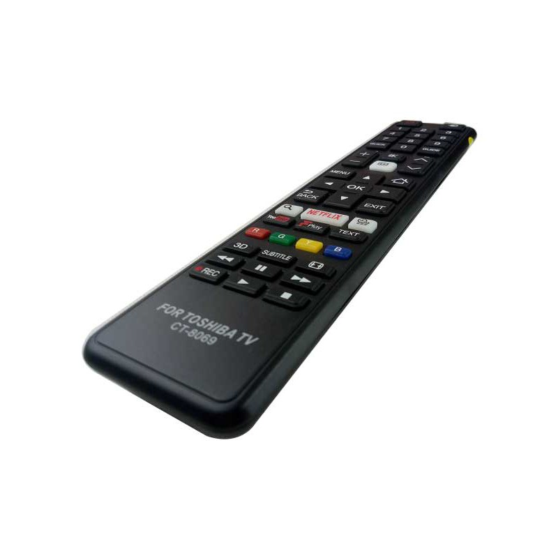 Remote Điều Khiển Tivi TOSHIBA Smart CT-8069 Dài Sử Dụng Cho Dòng 6653 và 3653