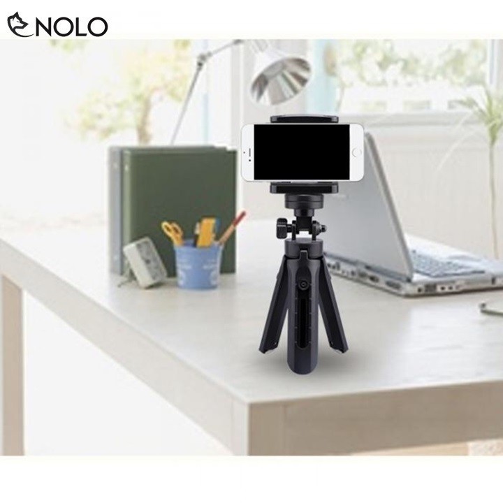 Bộ Tripod 3 Chân Mini TT01 Kèm Remote Bluetooth 3.0 AB Shutter Cho Điện Thoại