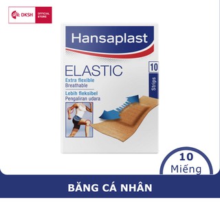 [QUÀ TẶNG] Băng cá nhân Hansaplast Plastic 10 miếng