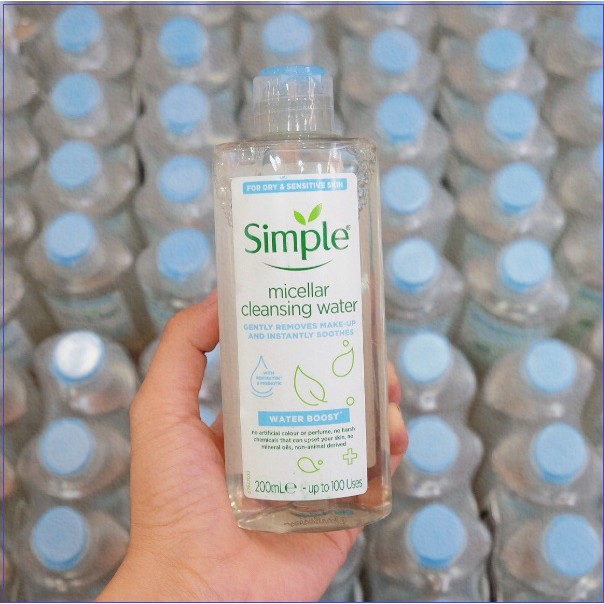 Nước Tẩy Trang Simple Kind To Skin Cleansing Micellar Water 200ml