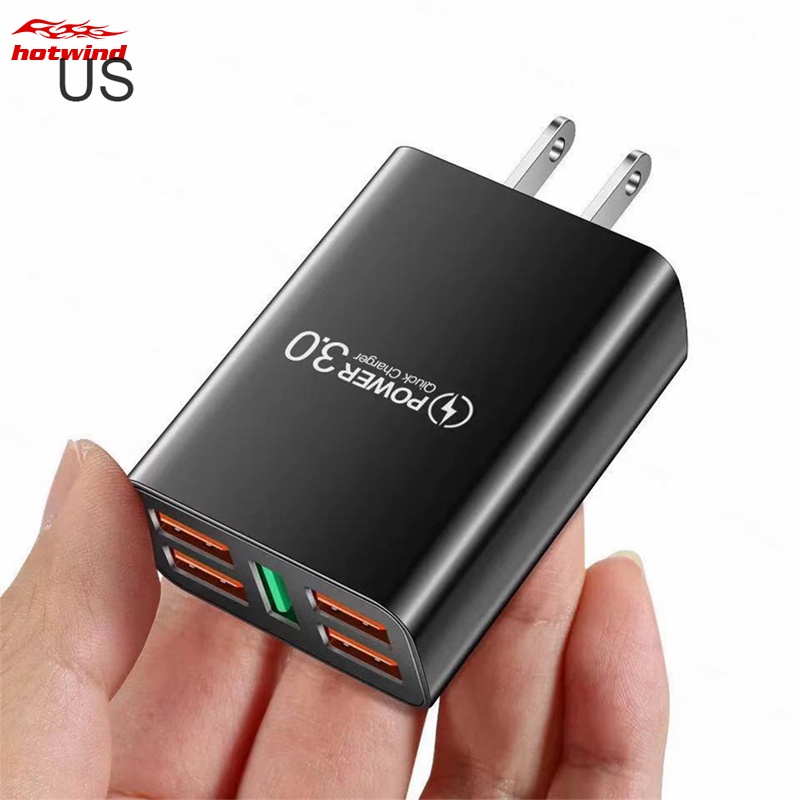 Củ sạc nhanh HW 5A 48W 5 cổng USB QC3.0 cho điện thoại