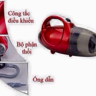 Máy hút bụi mini cầm tay 2 chiều VACUUM CLEAR