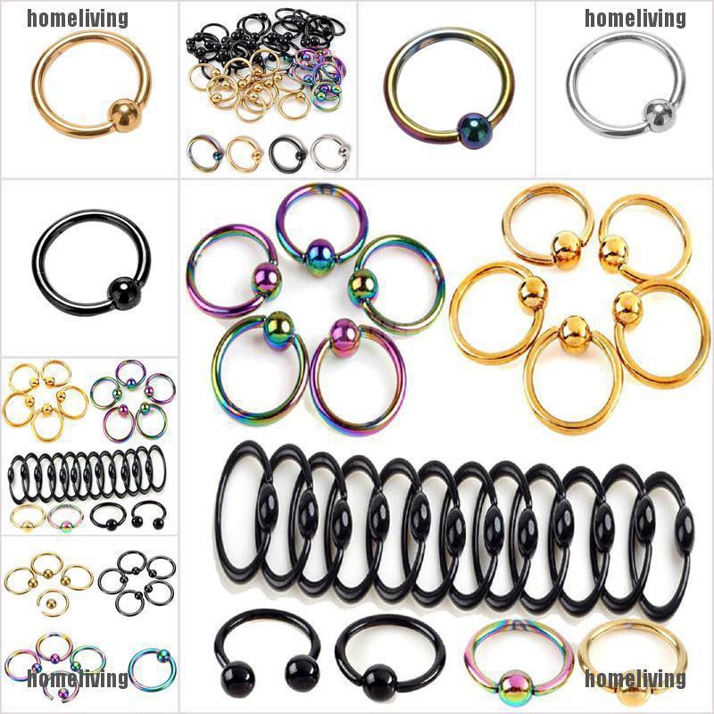 [homeliving] Khuyên Mũi / Môi / Tai / Kẹp Mũi Hình Quả Bóng