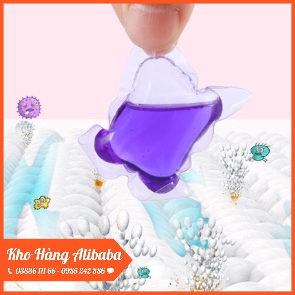 Viên Giặt Xả Quần Áo 3 in 1 [HỘP 30 VIÊN]