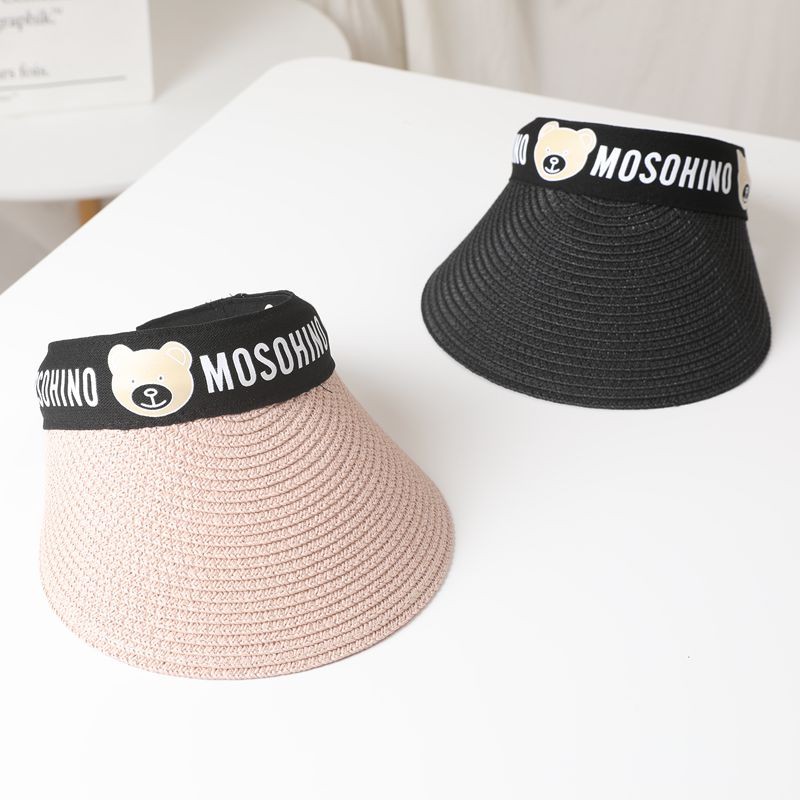 Mũ Cói Chống Nắng Hở Chóp Thời Trang Đi Biển Mùa Hè Dành Cho Bé