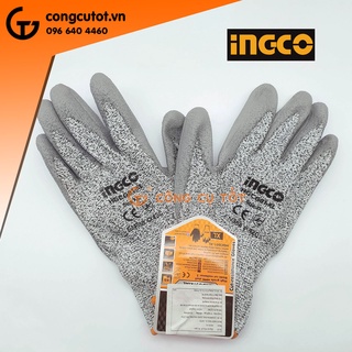 Mua Găng tay chống cắt tráng HDPE Ingco HGCG01-XL cho thợ nhôm kính