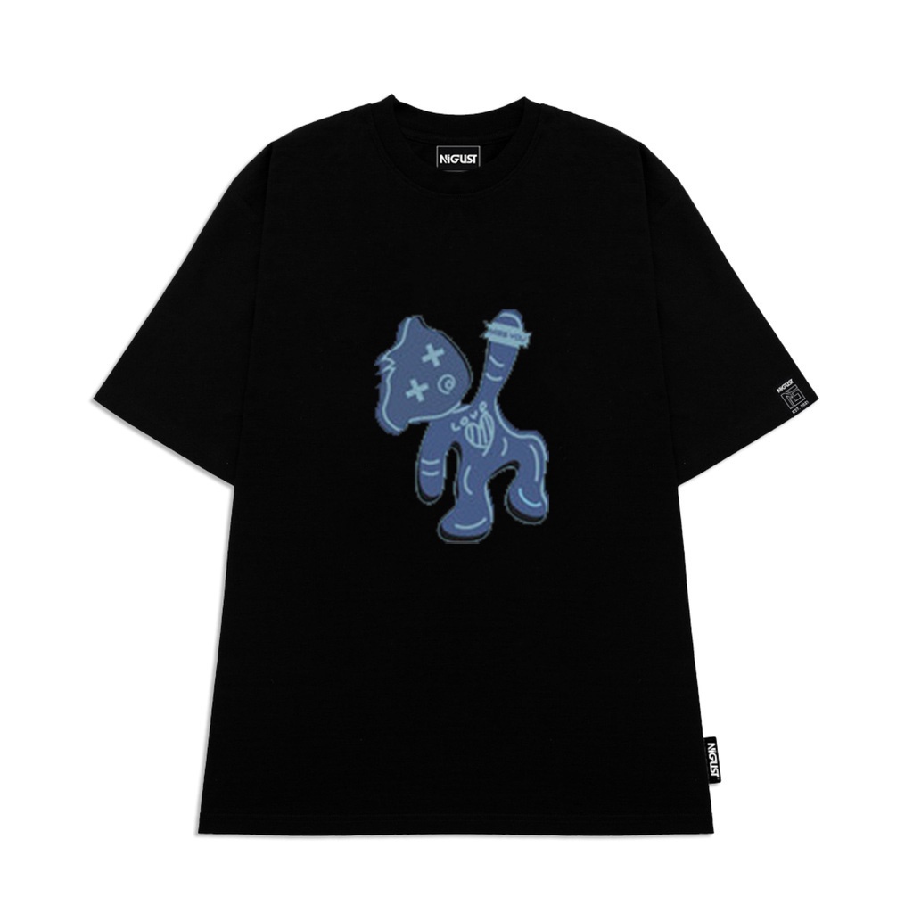 Áo thun unisex in hình gấu nasa form rộng , áo local brand chính hãng full tag nam nữ Nigust N225