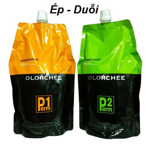 Cặp Ép - Duỗi tóc Olorchee siêu dương 1000ml*2