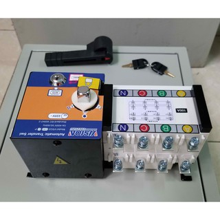 Ats chuyển nguồn tự động - bảo hành 2 năm - 100a/160a/250a-4p