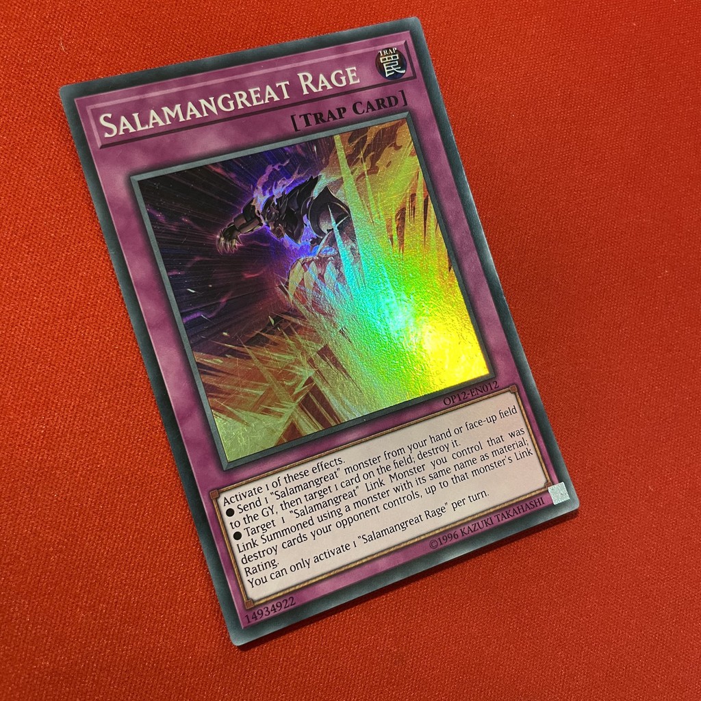 EN]Thẻ Bài Yugioh Chính Hãng] Salamangreat Rage