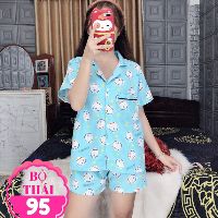 SET BỘ PIJAMA KATE THÁI ĐÙI HÌNH DORAEMON