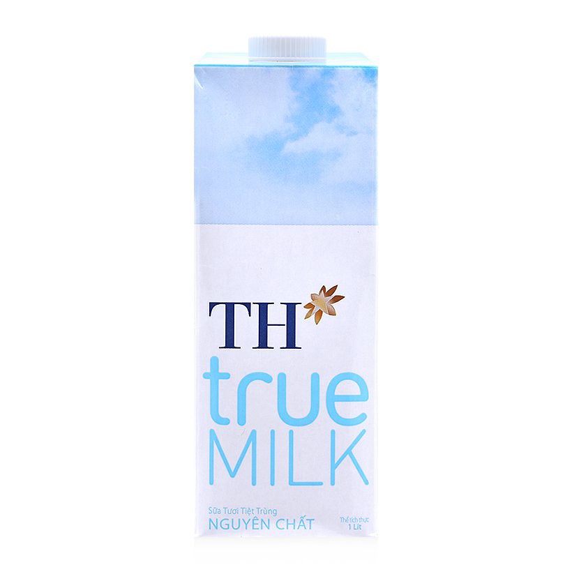 Sữa tươi nguyên chất TH True milk hộp 1l