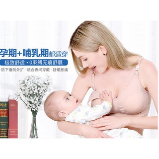 Áo Ngực Cotton Không Gọng Thoải Mái Cho Mẹ Bầu